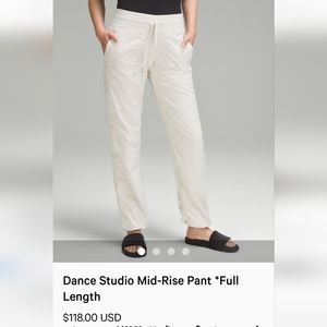 Lululemon Brand New With Tags Size 8 Dance Studio Pants